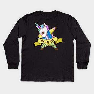 Dab on Em Kids Long Sleeve T-Shirt